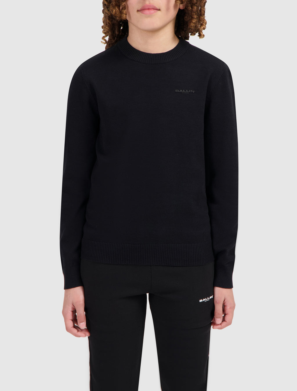 Junior Original Crewneck Knit | Black