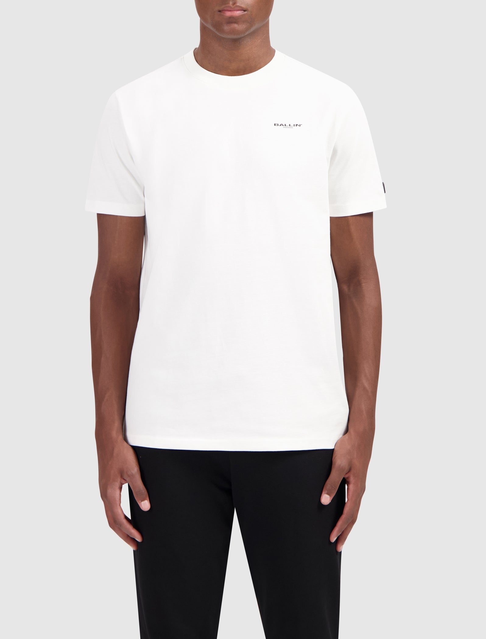 Original Logo Crewneck T shirt Off White Ballin Amsterdam