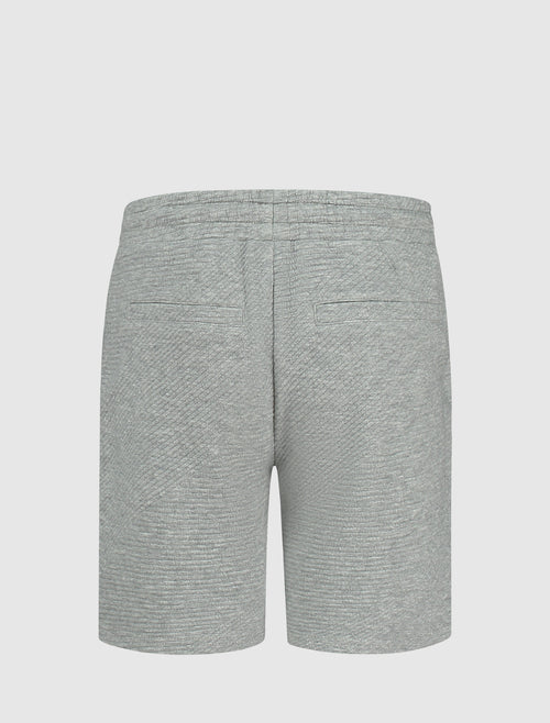 Junior Diagonal Rib Shorts | Grey