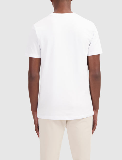 Side logo T-shirt | White