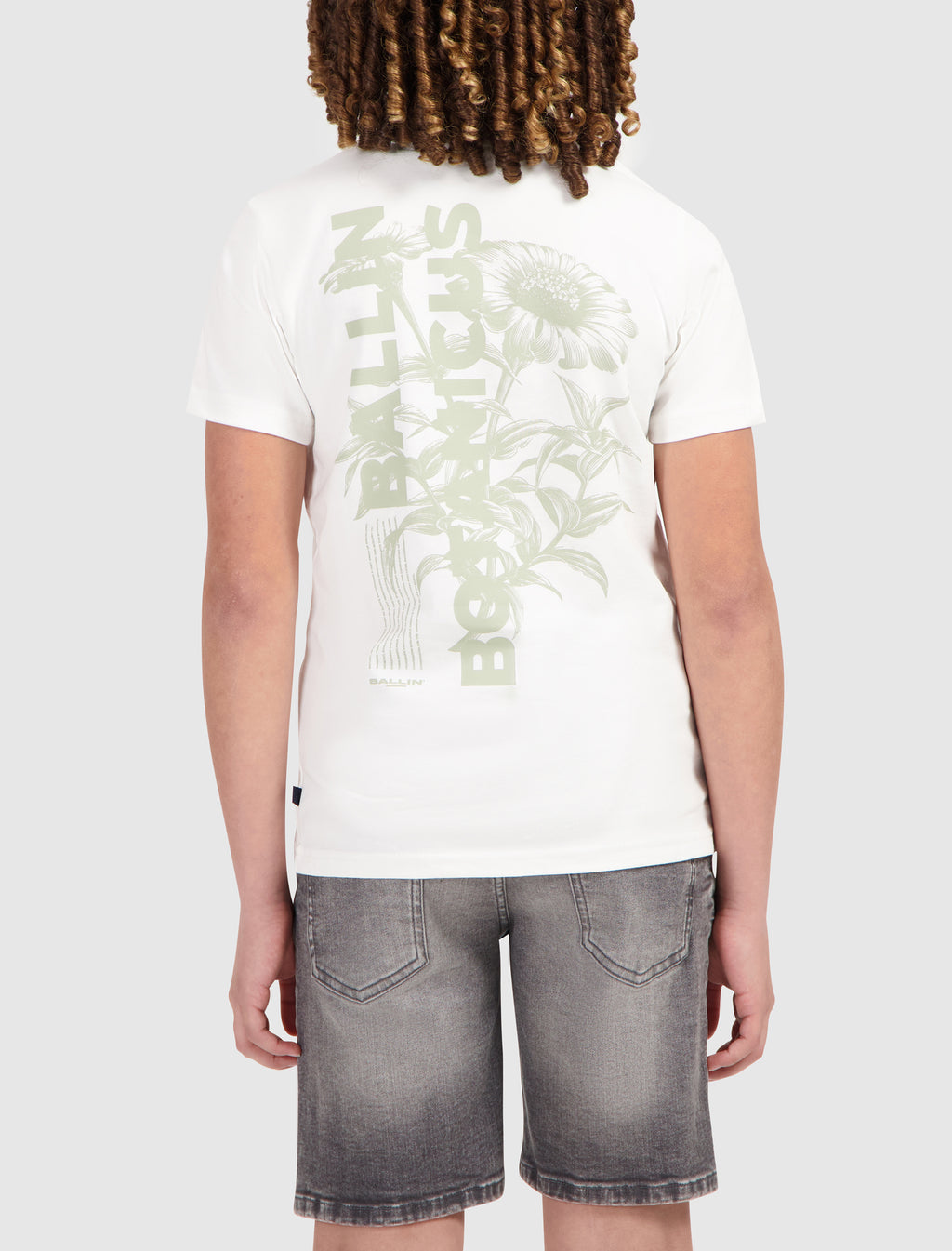 Junior Botanic Bloom T-shirt | Off White