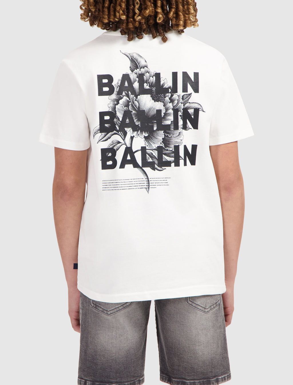 Junior Botanic Identity T-shirt | Off White