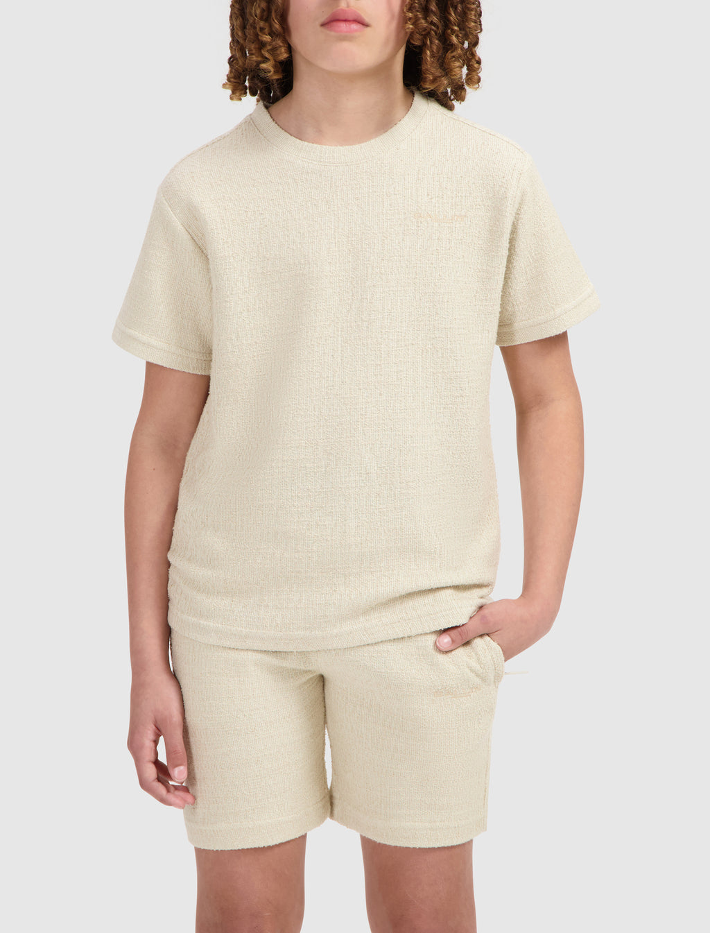 Junior Bouclé T-shirt | Sand