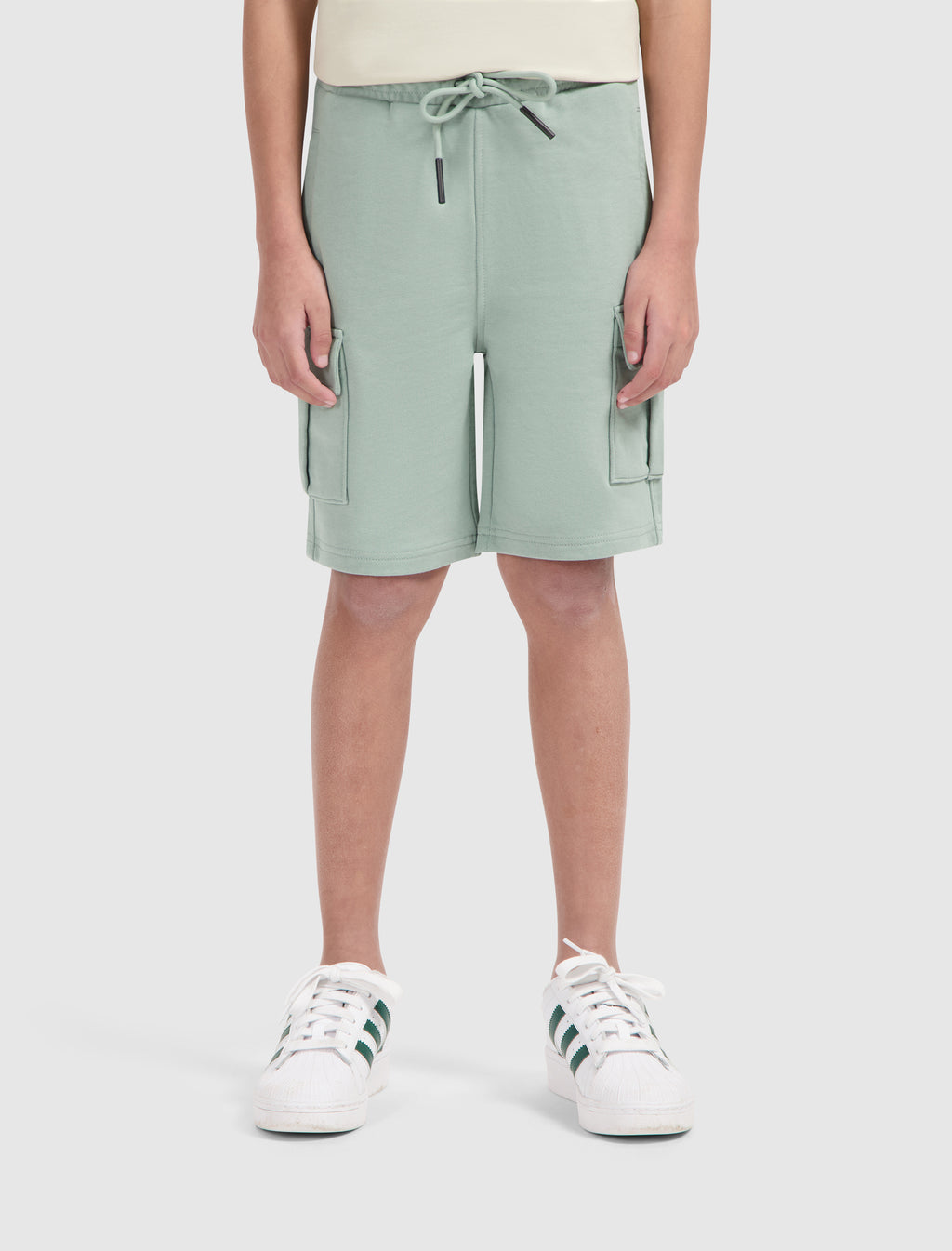 Junior Cargo Logo Sweatshorts | Green