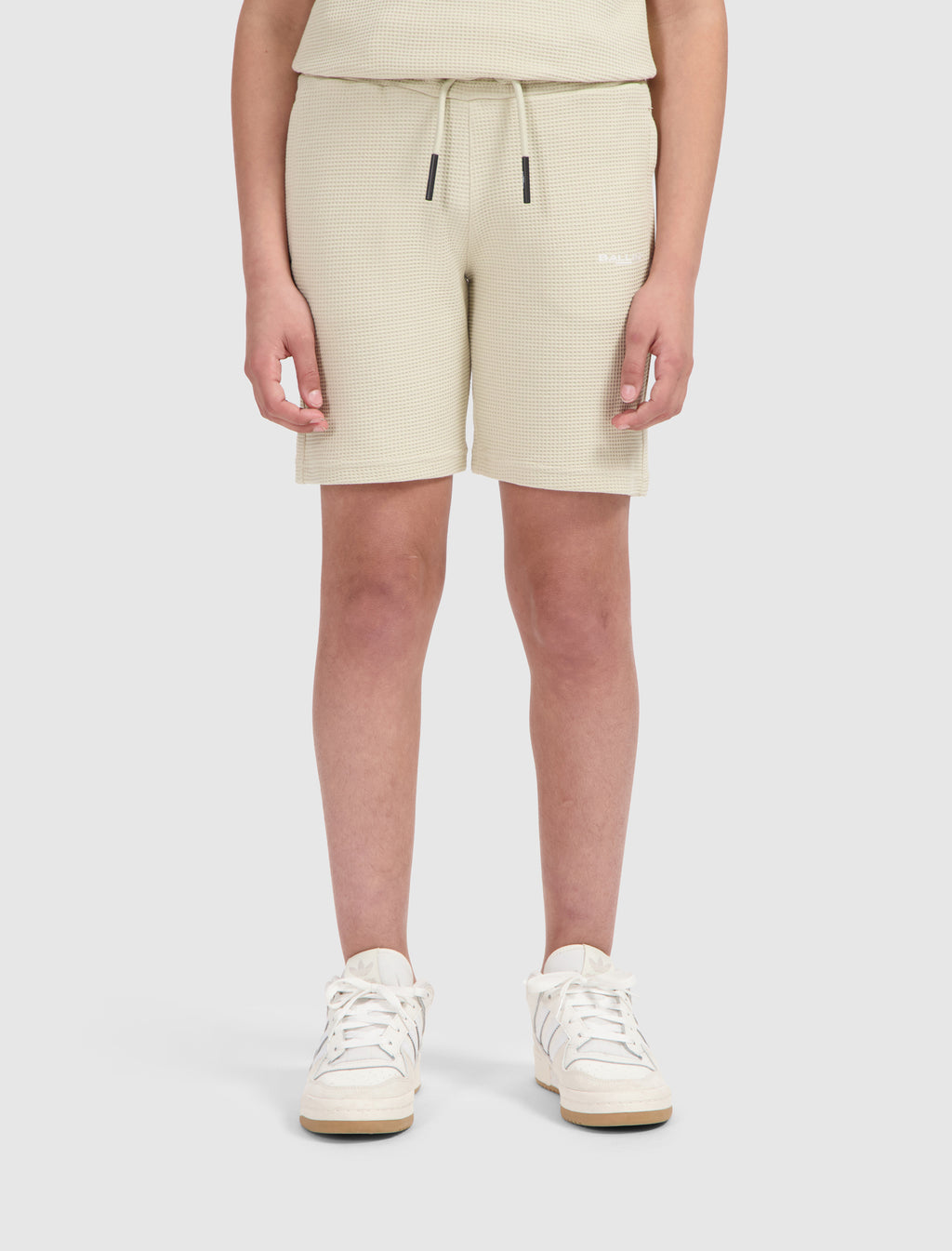 Junior Waffle Logo Sweatshorts | Sand