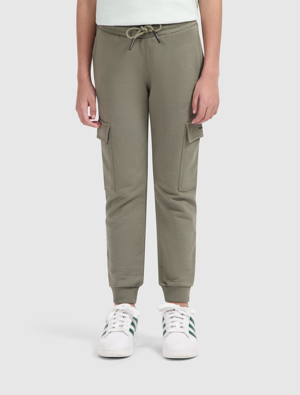 Junior Cargo Logo Sweatpants | Dark Army
