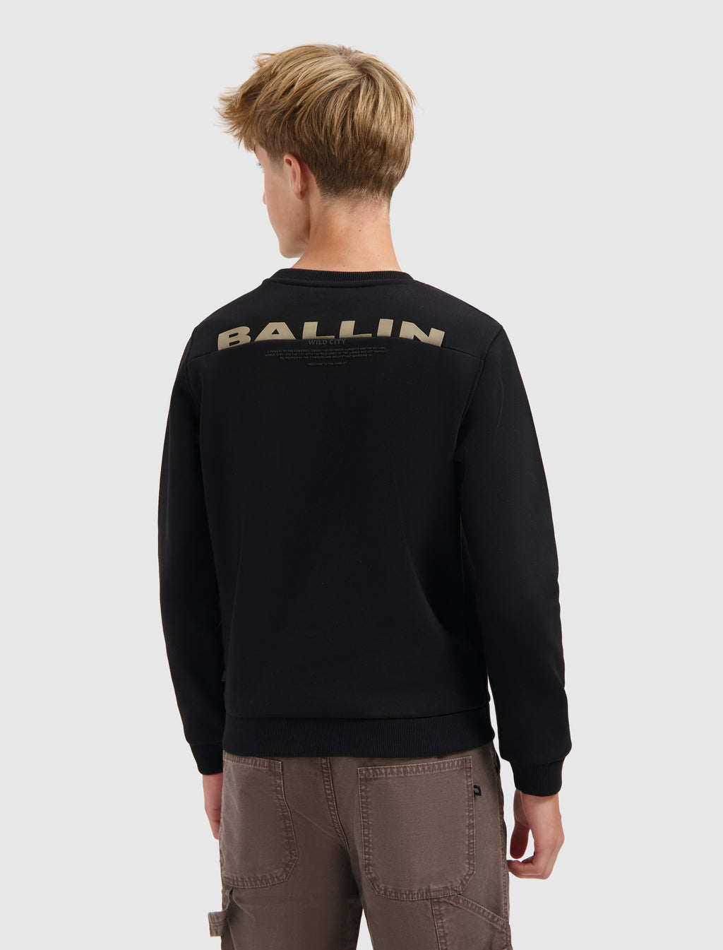 Junior Wild City Sweater | Black