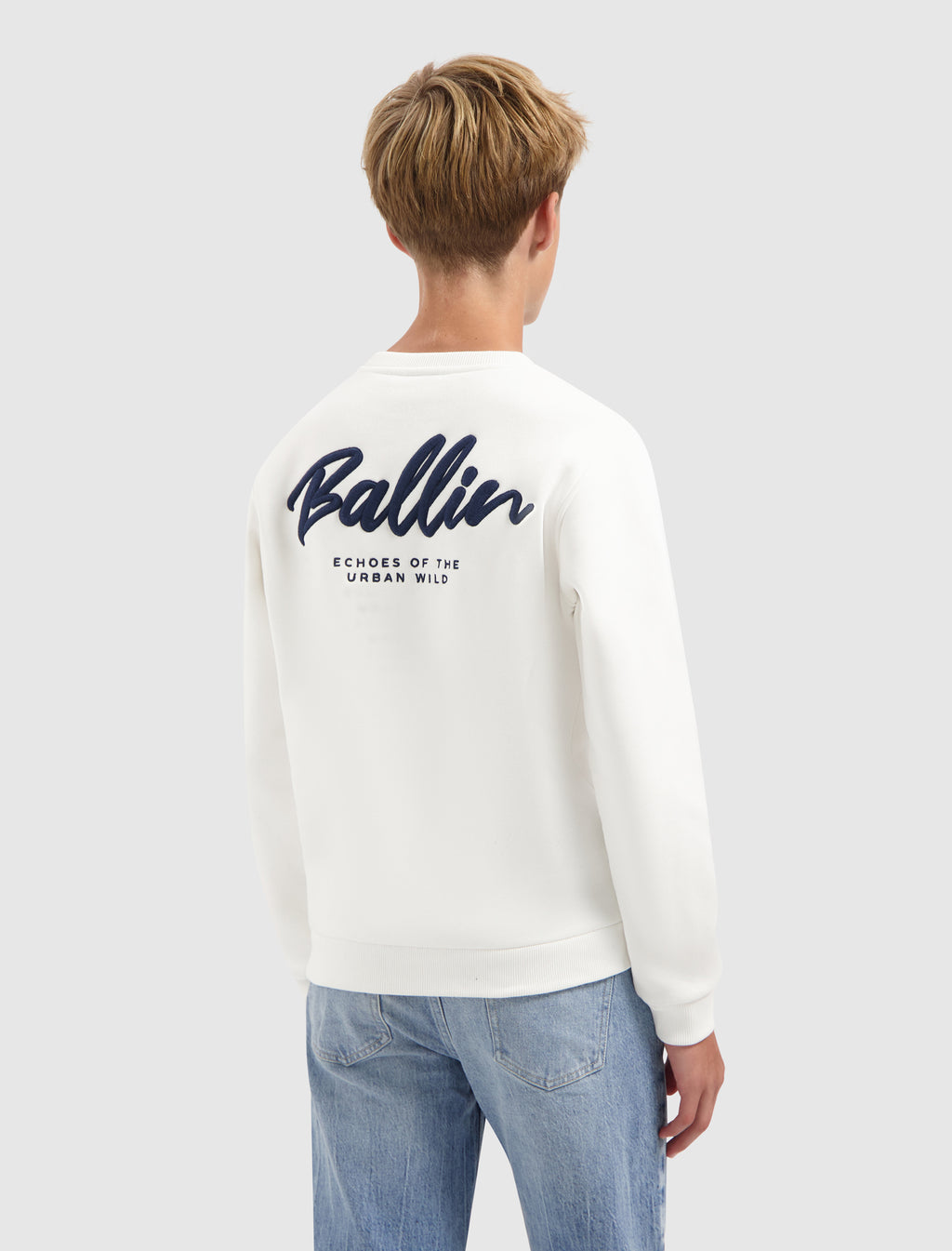 Junior Echoes Sweater | Off White