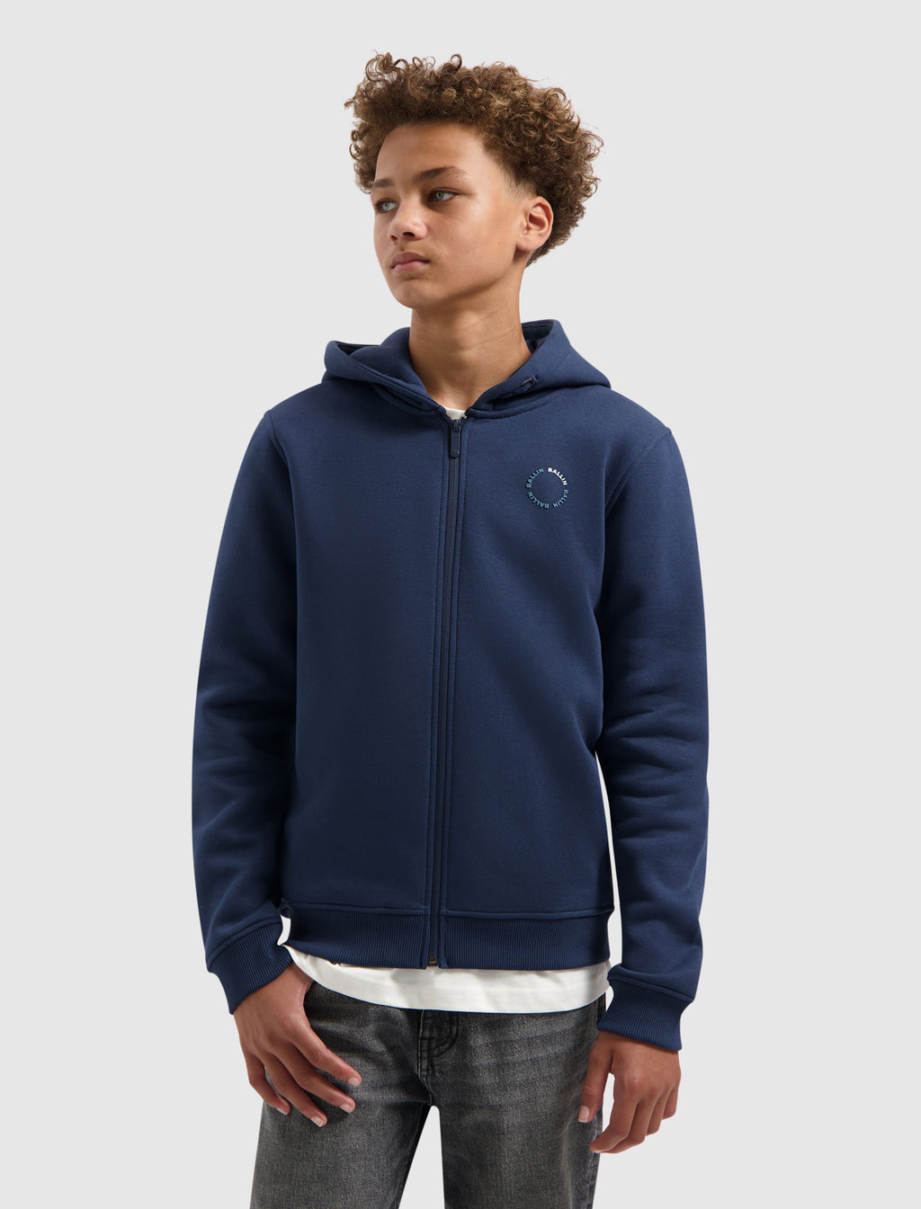 Junior Circle Logo Vest | Navy