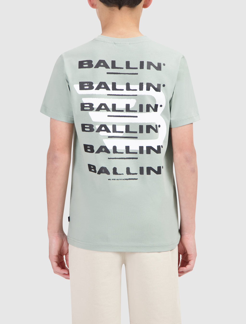 Junior Fading Logo T-shirt | Green