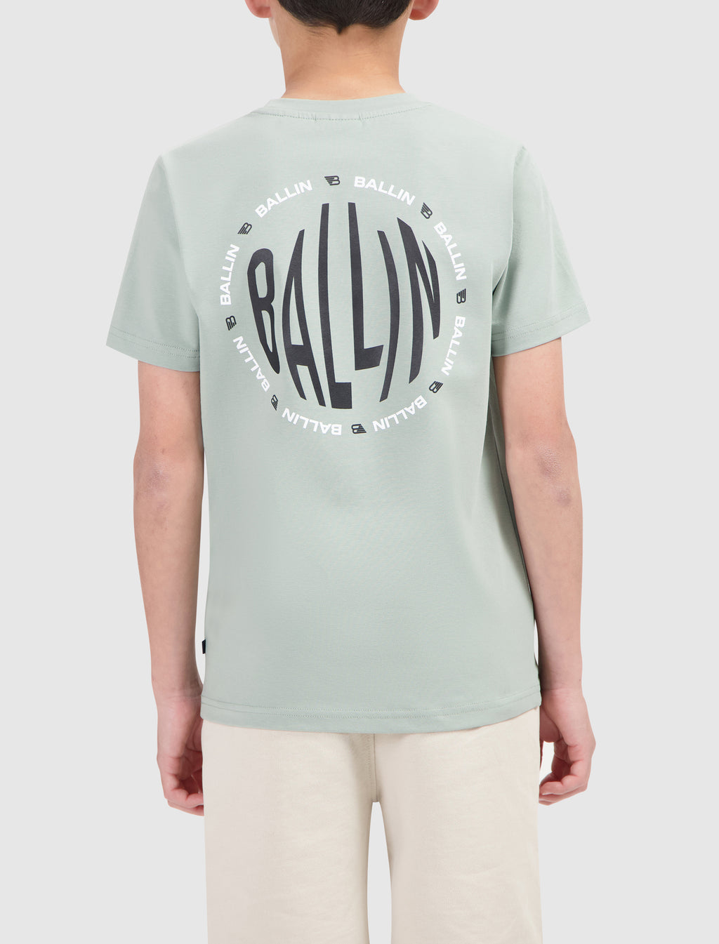 Junior Fish-Eye Logo T-shirt | Green