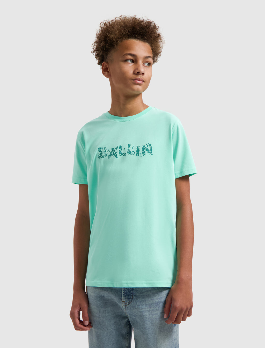 Junior Stamped Logo T-shirt | Mint