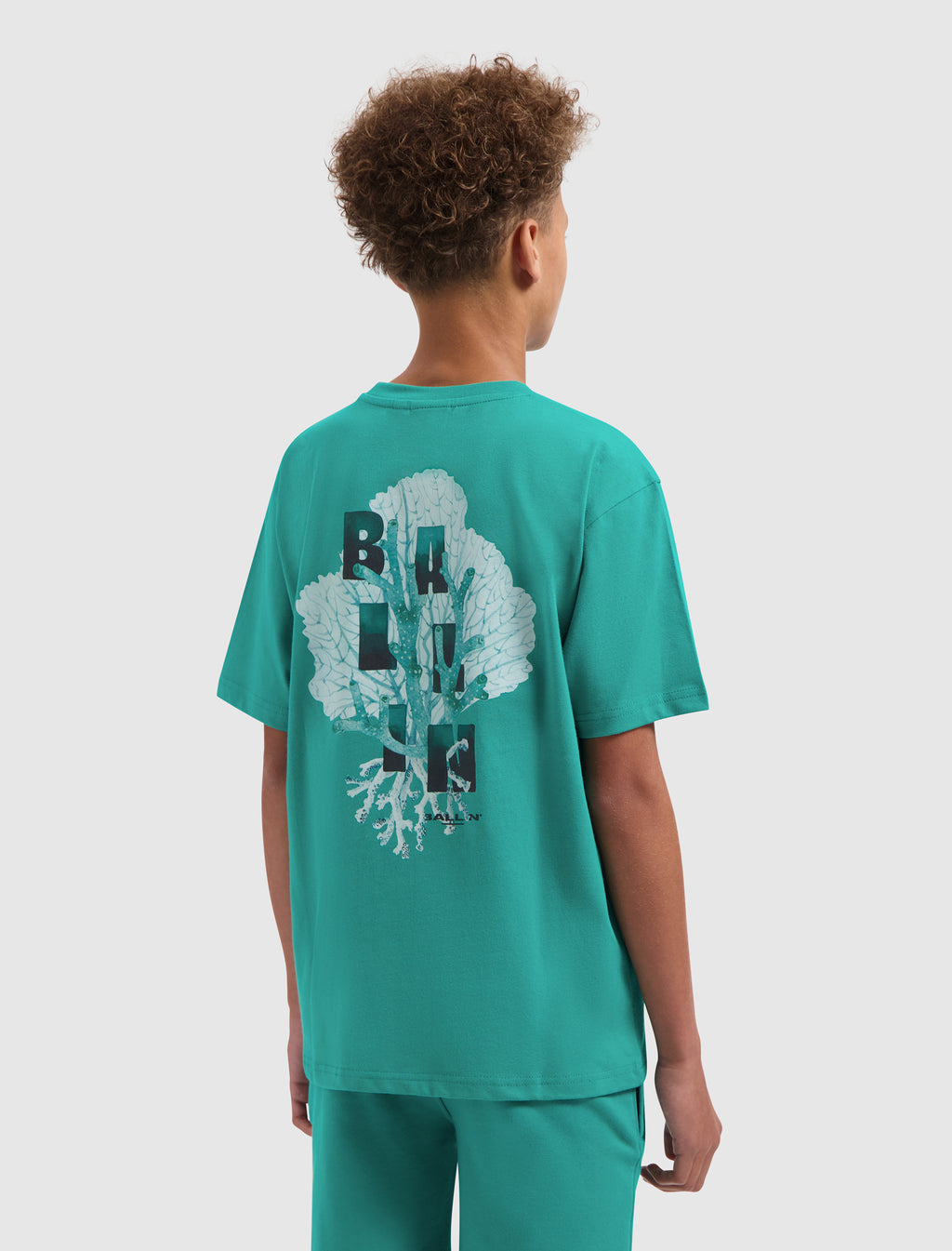 Junior Lost in Coral T-shirt | Green