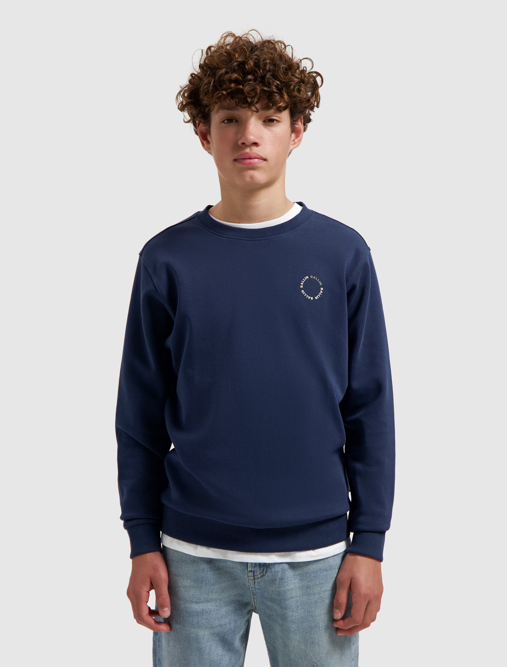 Junior Circle Logo Sweater | Navy
