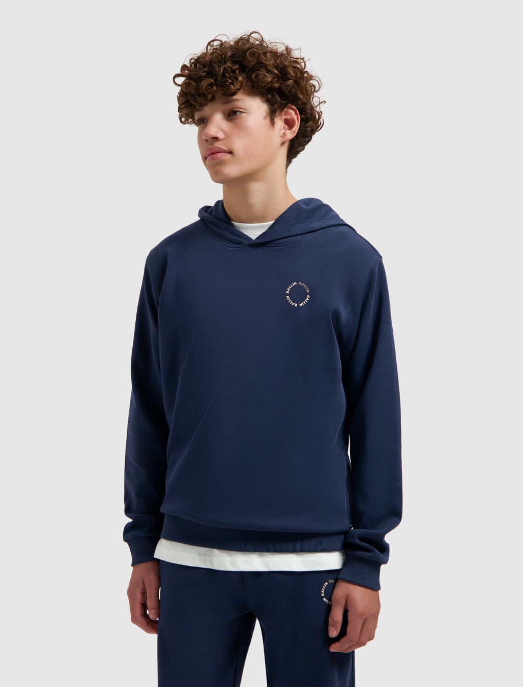 Junior Circle Logo Hoodie | Navy