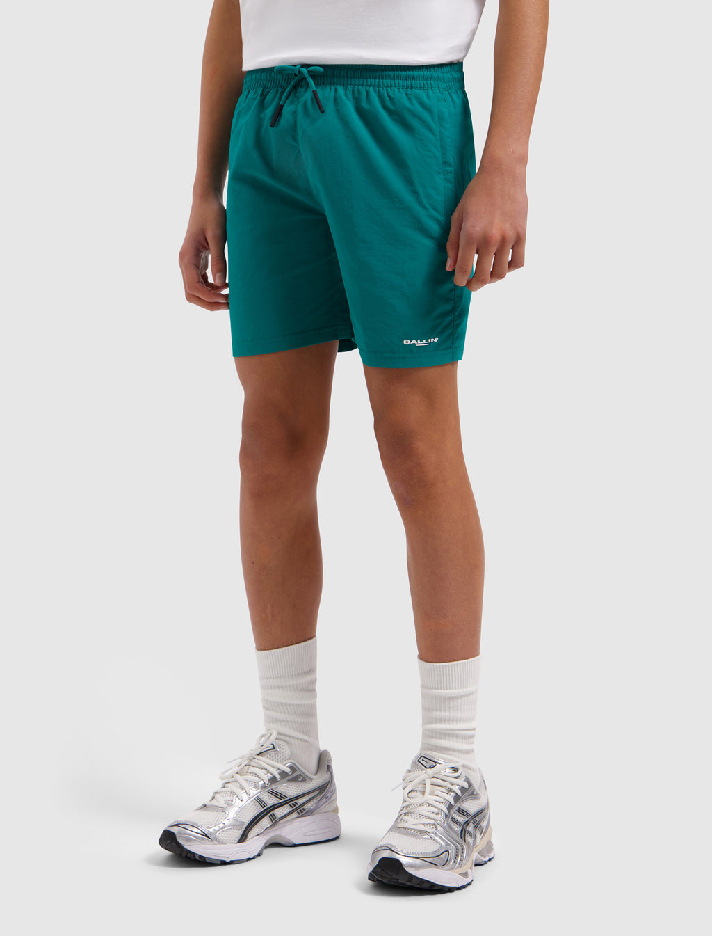 Junior Logo Swim shorts | Green