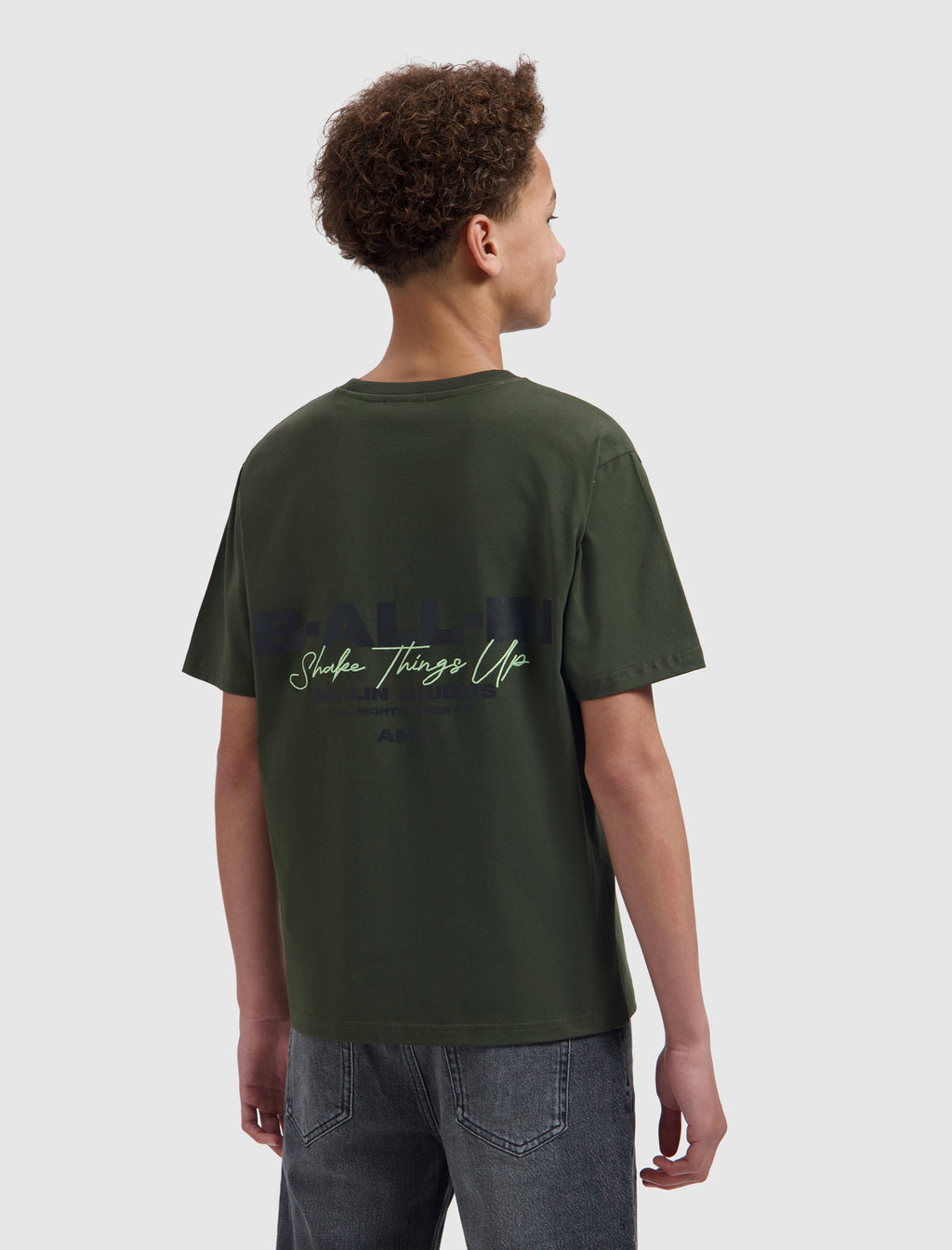 Junior B-ALL-IN T-shirt | Olive