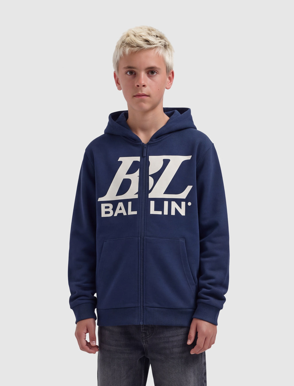 Junior Big Monogram Vest | Navy