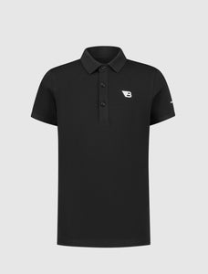 Kids Original Icon Logo Polo | Black