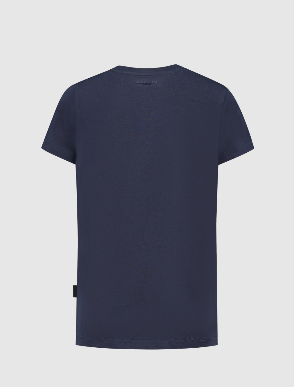 Junior Original Icon Logo T-shirt | Dark Blue