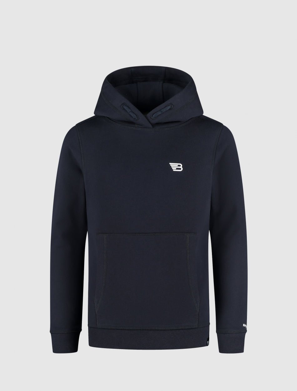 Junior Original Icon Logo Hoodie | Dark Blue