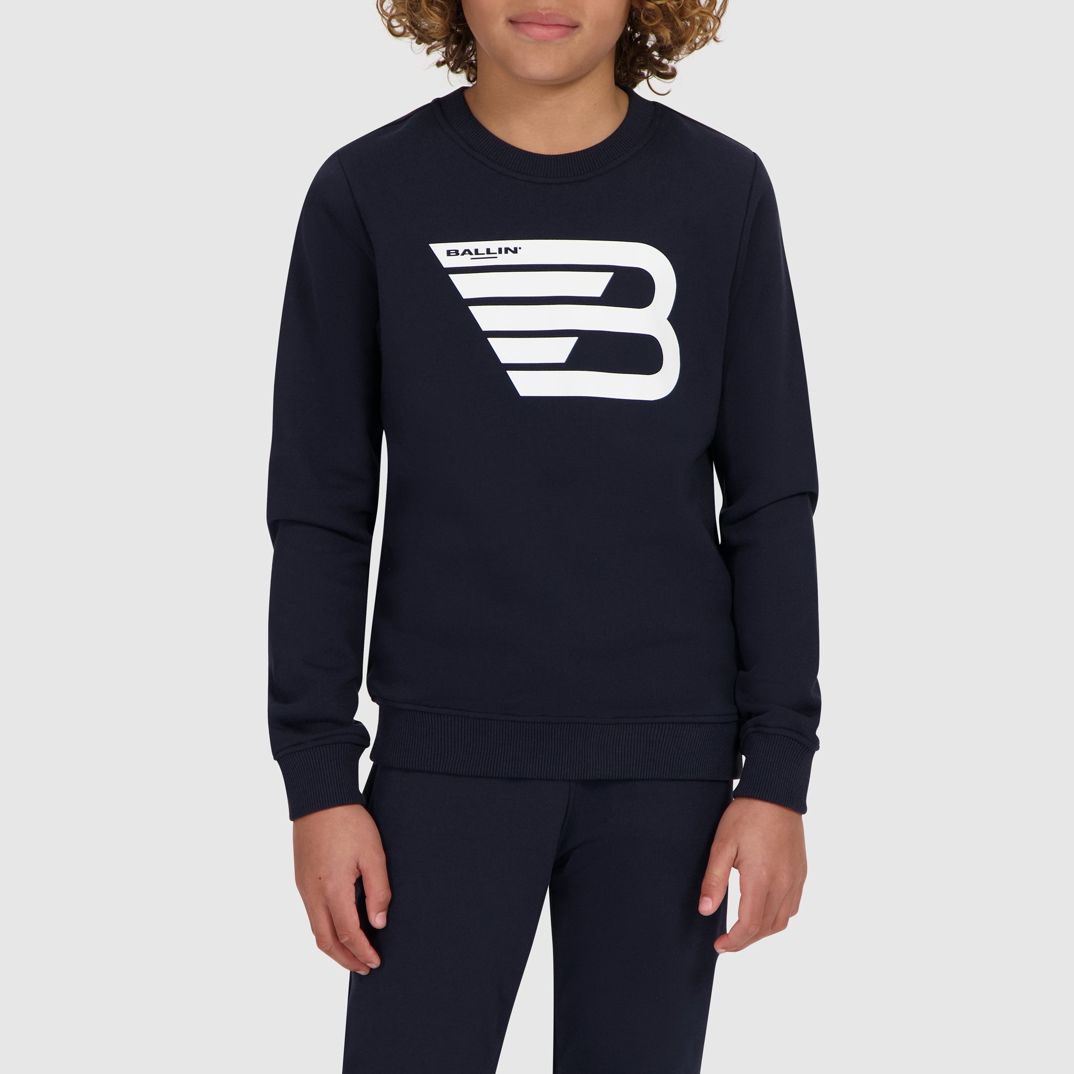 Junior Original Icon Logo Sweater | Dark Blue