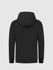 Kids Original Logo Print Hoodie | Black