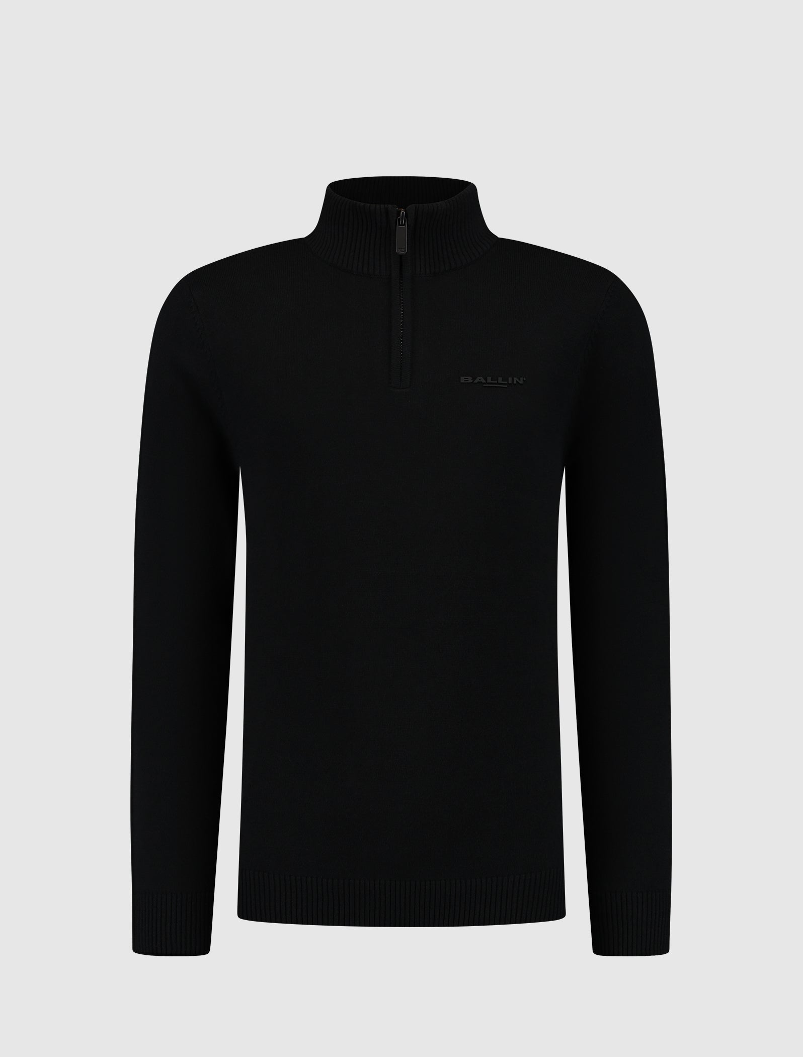 Junior Original Half Zip Knit | Black