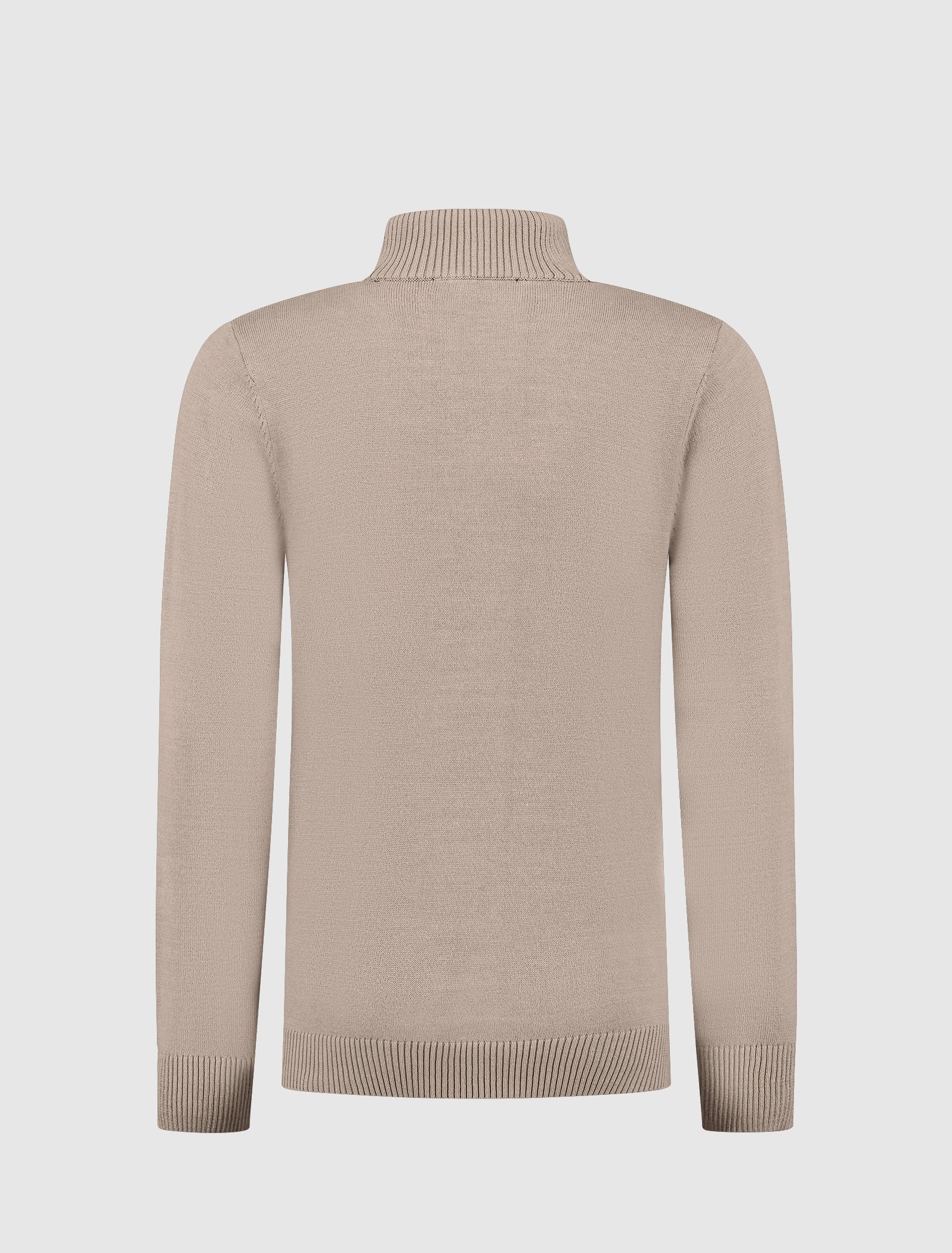 Junior Original Half Zip Knit | Taupe