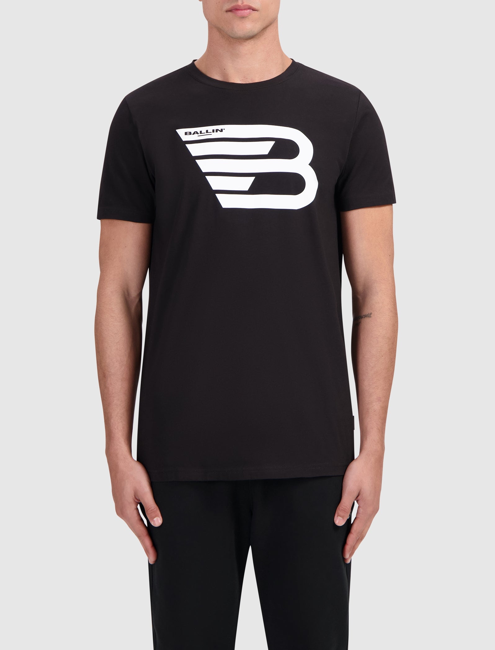 Original Icon Logo Print T-shirt | Black