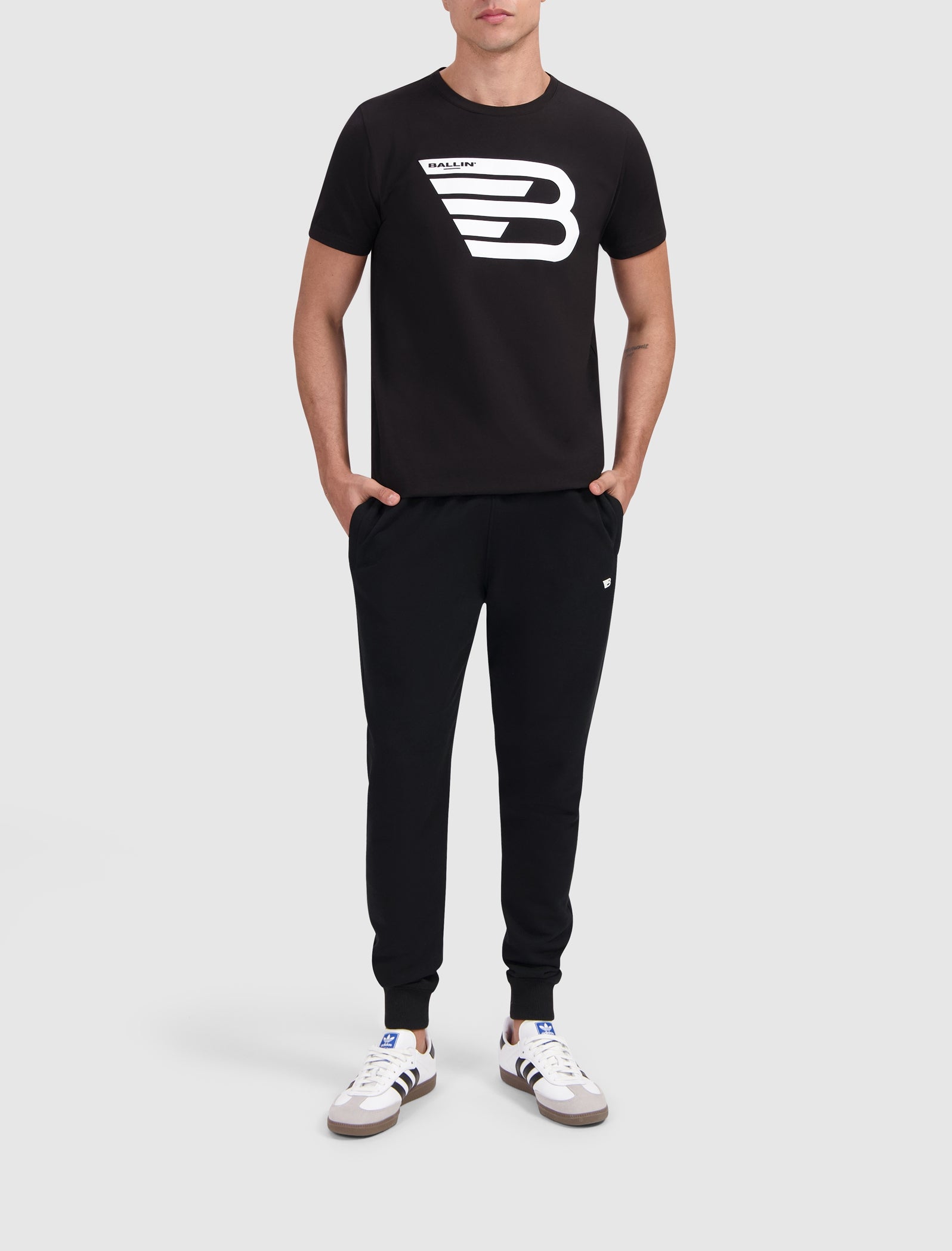 Original Icon Logo Print T-shirt | Black