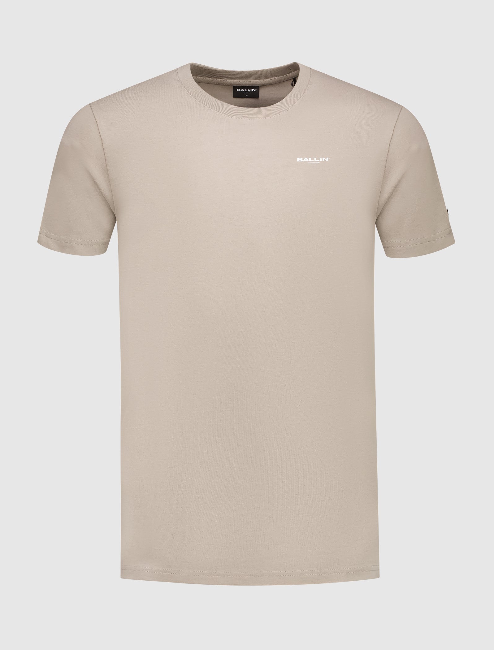 Original Logo Crewneck T-shirt | Taupe