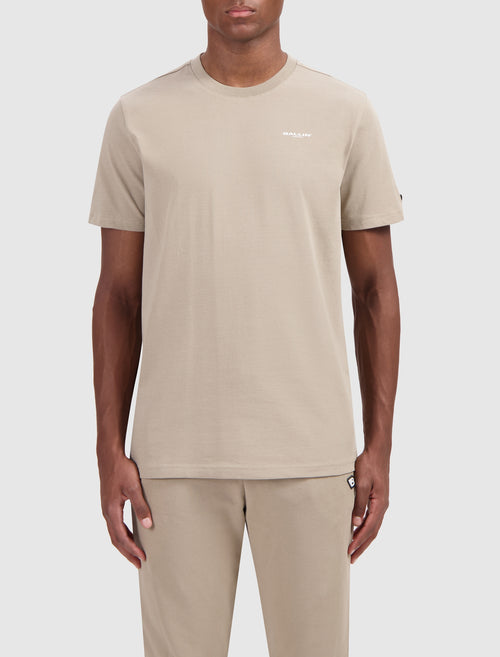 Original Logo Crewneck T-shirt | Taupe