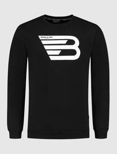 Original Icon Logo Print Sweater | Black