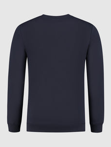 Original Icon Logo Print Sweater | Dark Blue