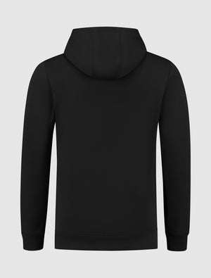 Original Icon Logo Print Hoodie | Black