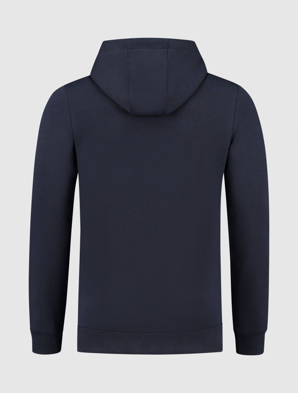 Original Icon Logo Print Hoodie | Dark Blue