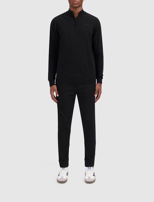 Original Half Zip Knit | Black