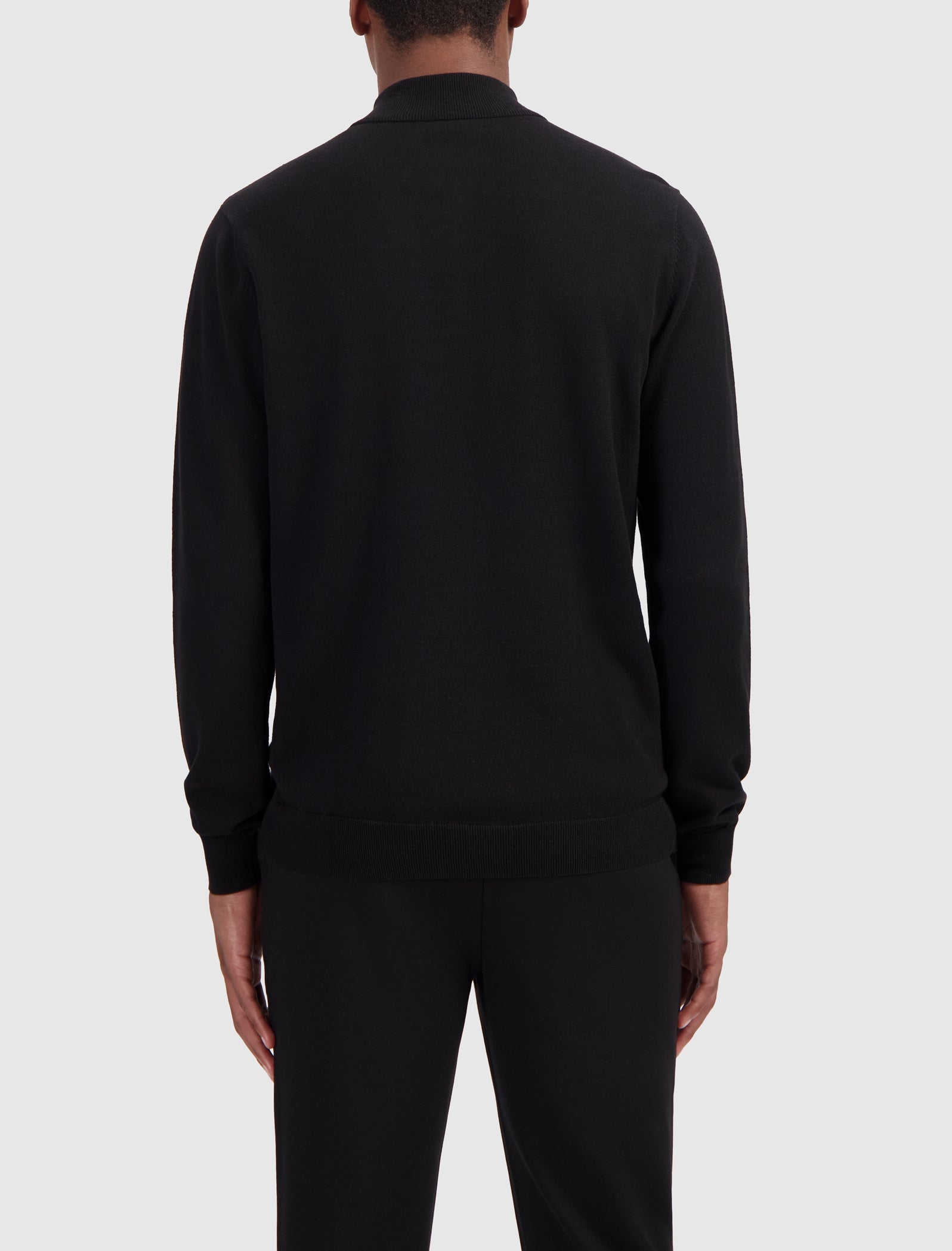 Original Half Zip Knit | Black