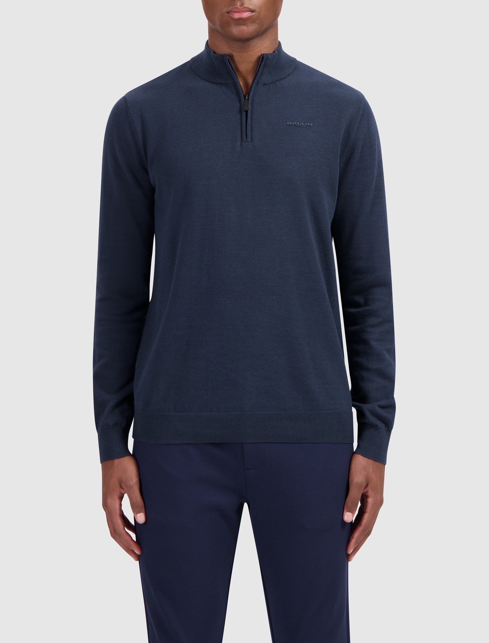 Original Half Zip Knit | Navy