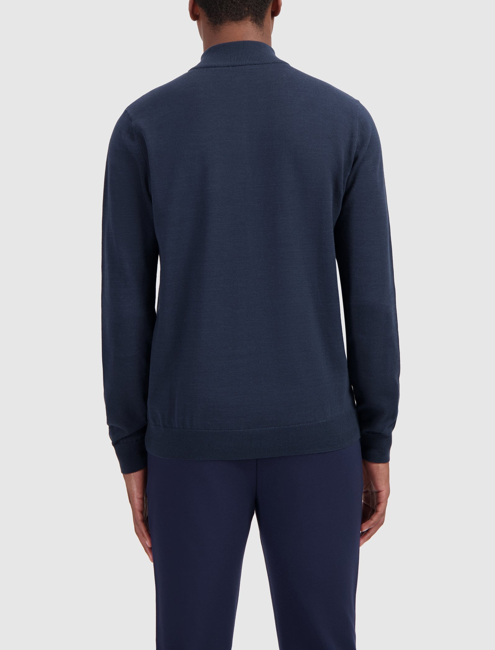 Original Half Zip Knit | Navy