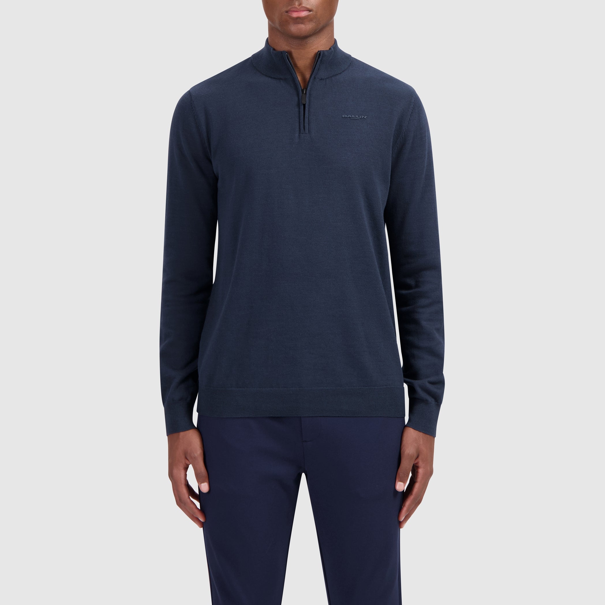 Original Half Zip Knit | Navy