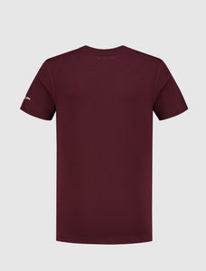 Kids Original Icon Logo T-shirt | Aged Burgundy