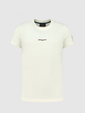 Kids Legacy Print T-shirt | Ecru