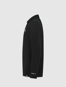 Kids Icon Logo Lange Mouw Polo | Black