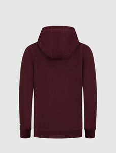Kids Original Icon Logo Hoodie | Aged Burgundy