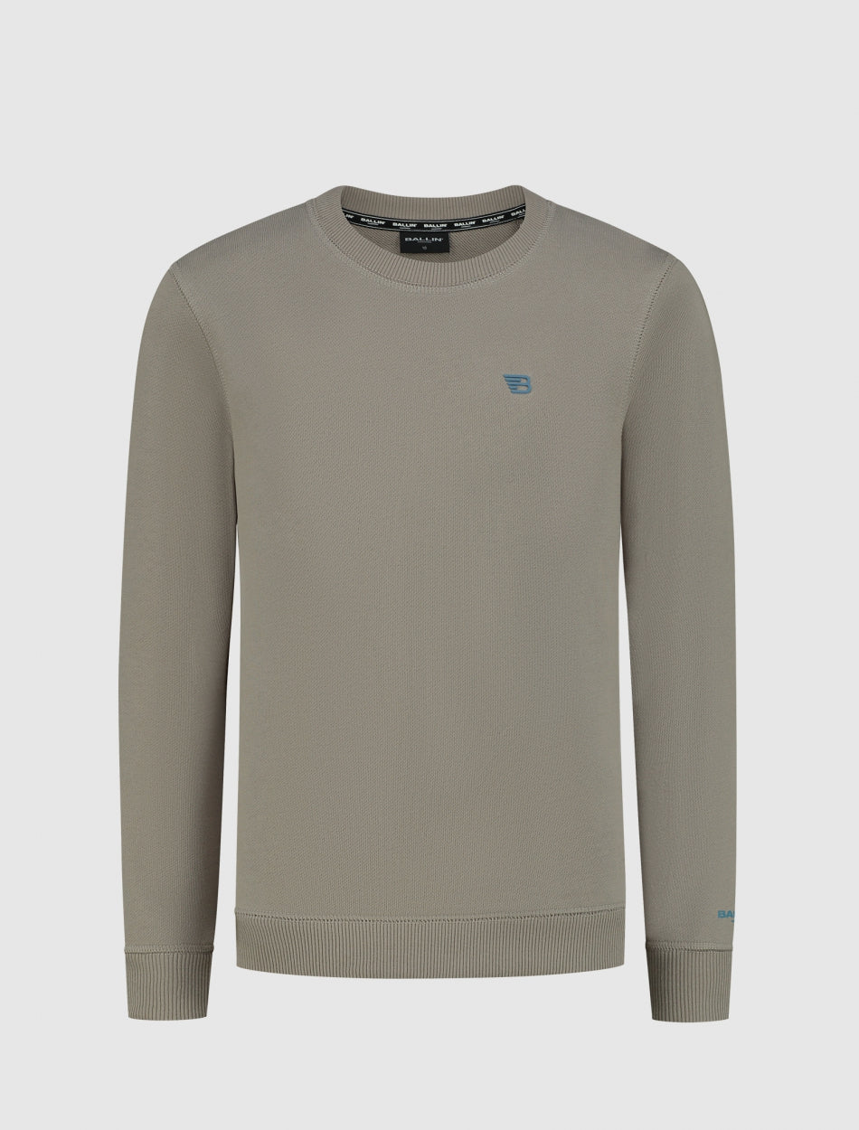 Junior Original Icon Logo Sweater | Taupe