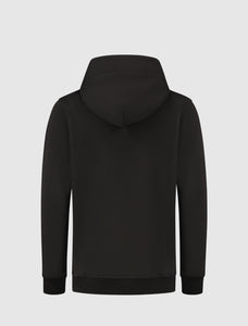 Kids Legacy Badge Half Zip Hoodie | Black