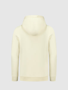 Kids University Print Hoodie | Ecru