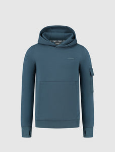 Kids Cargo Hoodie | Dark Blue